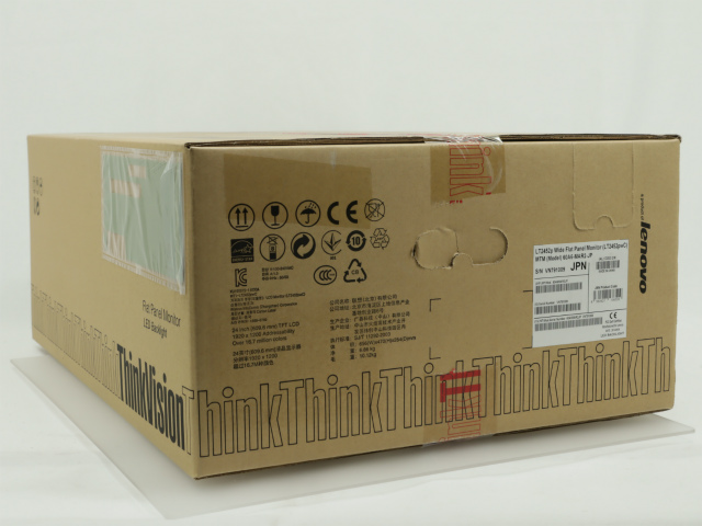 LENOVO THINKVISION LT2452P LT2452PWC [新品未開封] 60A6-MAR2-JP