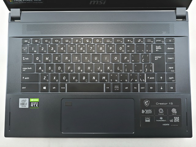 その他 MSI CREATOR 15 A10SF 