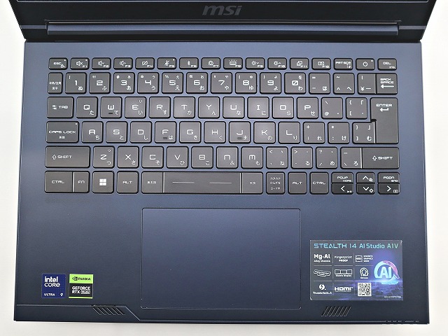 その他 MSI STEALTH 14 AI STUDIO A1VGG 