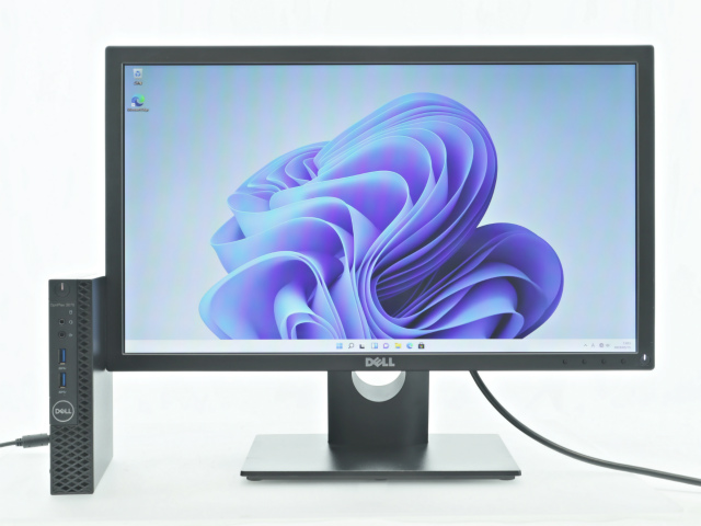 DELL OPTIPLEX 3070 MICRO+21.5インチ液晶セット 