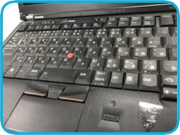 中古PC クリーニング前（Before）2